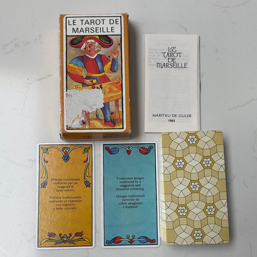Le Tarot de Marseille Tarot Deck